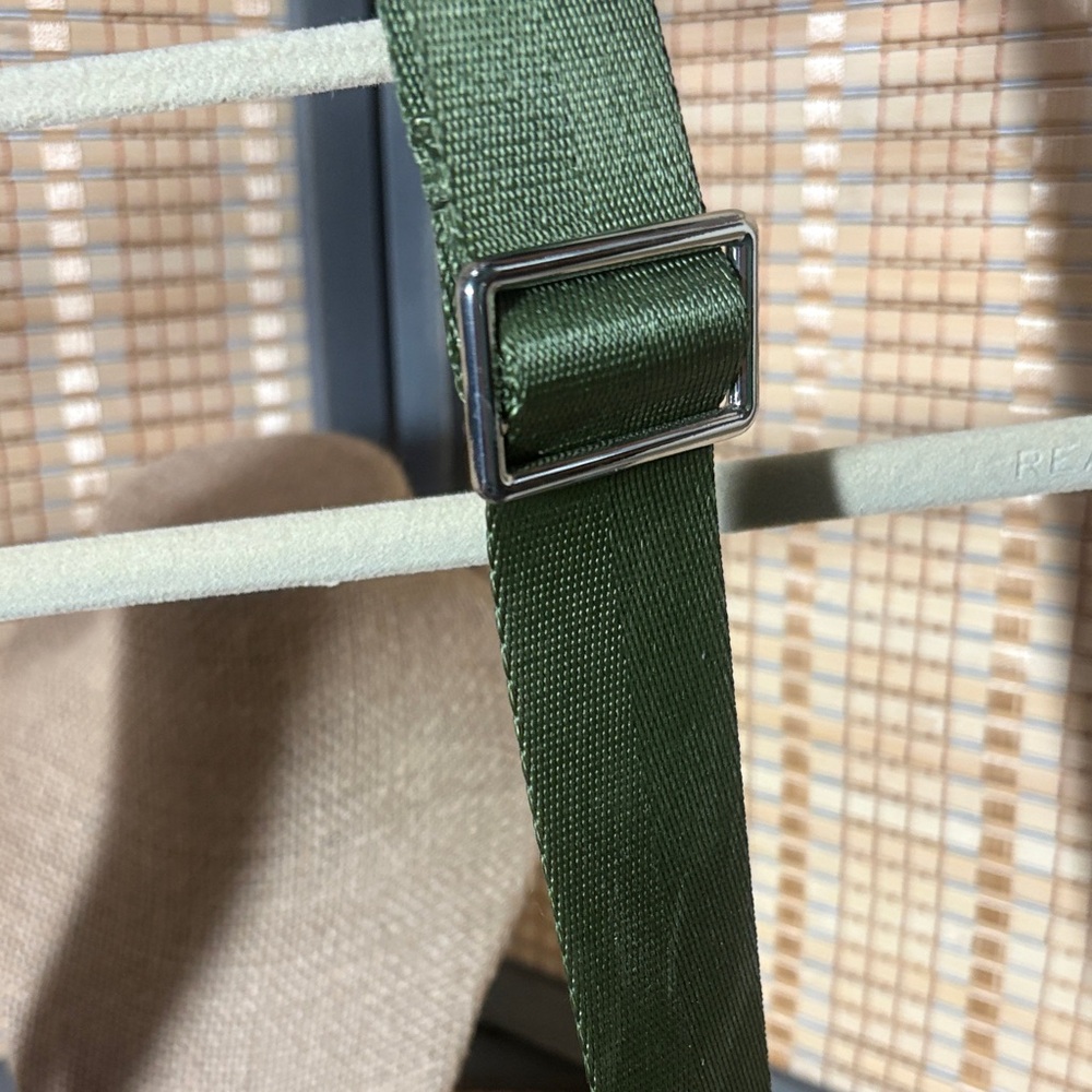 Tommy Bahama Olive Green Crossbody Bag with Adjustable Strap - Picture 5 of 5